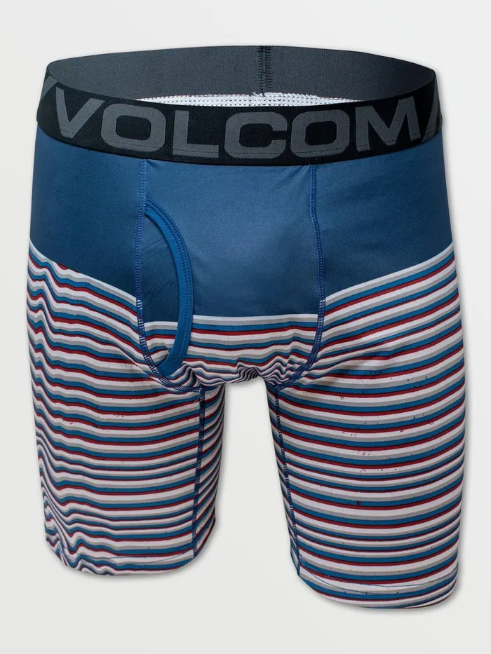 Mens Underwear Volcom Volcom 3pk Longer Leg Boxer Brief 8211 Sublimated Print Navy Stripe Mens Underwear Volcom Volcom 3pk Longer Leg Boxer Brief 8211 Sublimated Print Navy Stripe