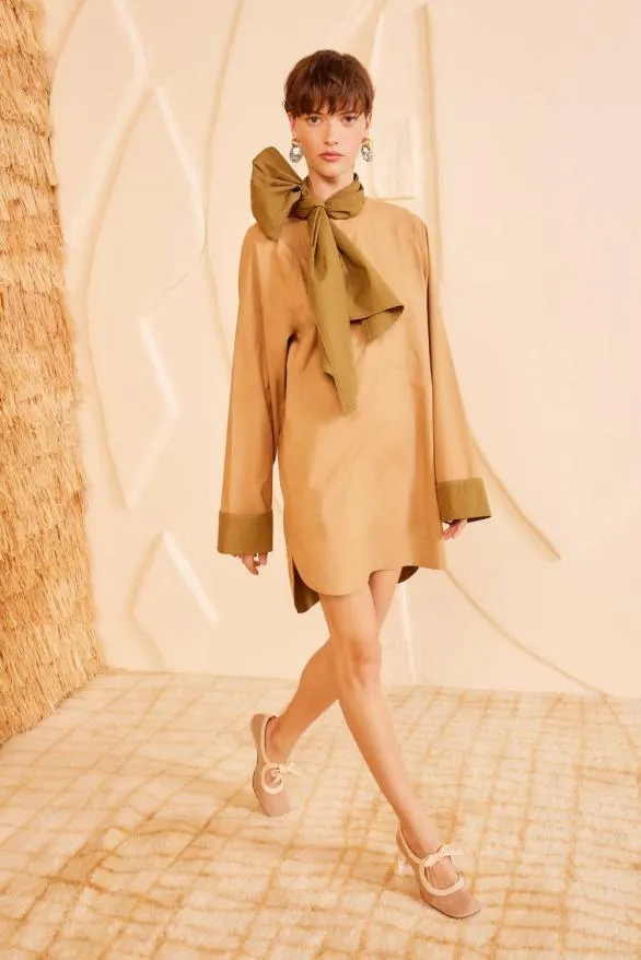 Michaela Dress Sahara Colorblock Women Ulla Johnson Dresses