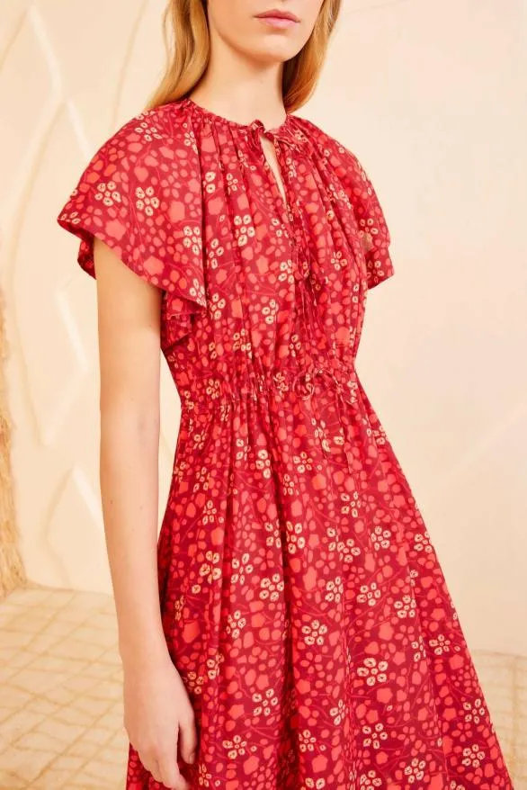 Mikaela Coverup Coral Women Ulla Johnson Dresses Mikaela Coverup Coral Women Ulla Johnson Dresses