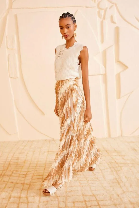 Milou Skirt Sandstone Women Ulla Johnson Skirts And Shorts Milou Skirt Sandstone Women Ulla Johnson Skirts And Shorts
