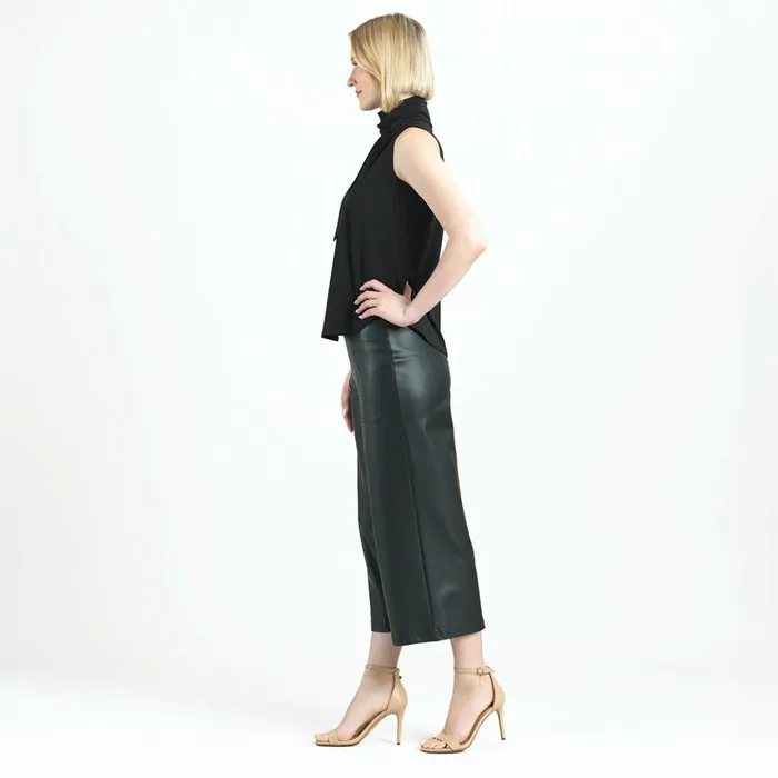 Mock NeckTie Detail Top 8211 Black Women Clara Sunwoo Tops Tunics