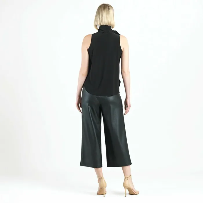 Mock NeckTie Detail Top 8211 Black Women Clara Sunwoo Tops Tunics