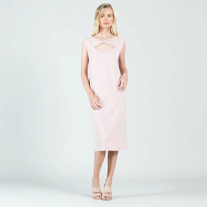 Modal Cotton 8211 Reversible Cut Out Midi Dress 8211 Mauve 8211 Final Sale Women Clara Sunwoo Dresses Jumpsuits Modal Cotton 8211 Reversible Cut Out Midi Dress 8211 Mauve 8211 Final Sale Women Clara Sunwoo Dresses Jumpsuits