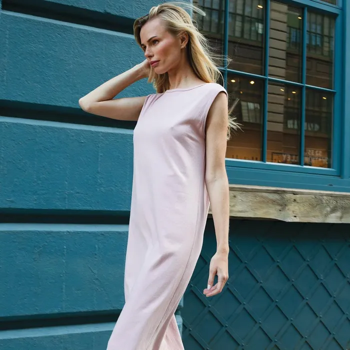 Modal Cotton 8211 Reversible Cut Out Midi Dress 8211 Mauve 8211 Final Sale Women Clara Sunwoo Dresses Jumpsuits