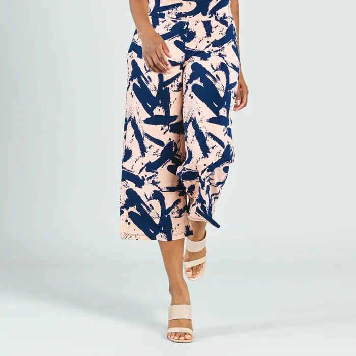 Modern Gaucho Pant 8211 Splash Stroke 8211 Final Sale Women Clara Sunwoo Pants Skirts Modern Gaucho Pant 8211 Splash Stroke 8211 Final Sale Women Clara Sunwoo Pants Skirts