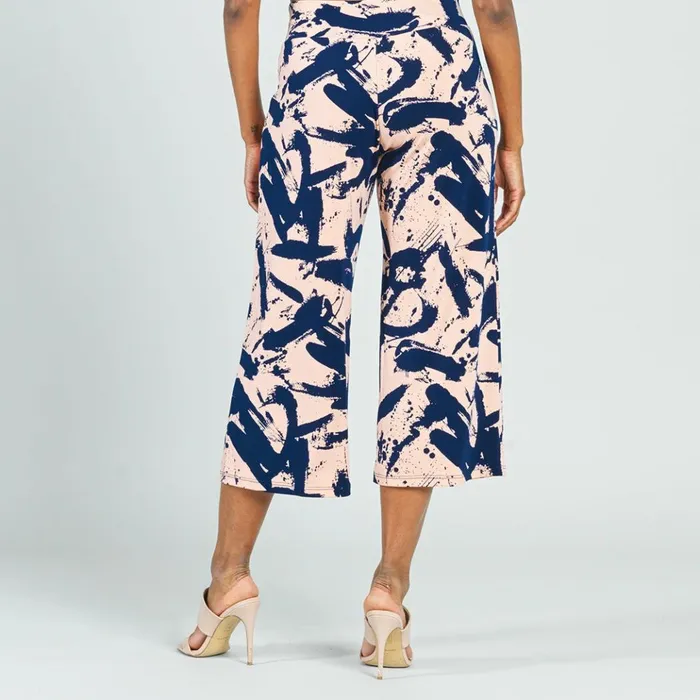 Modern Gaucho Pant 8211 Splash Stroke 8211 Final Sale Women Clara Sunwoo Pants Skirts