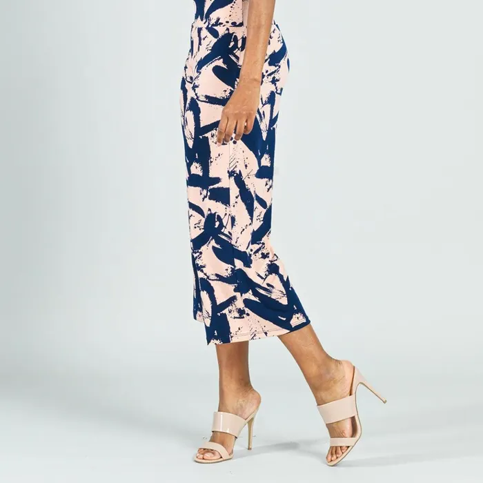 Modern Gaucho Pant 8211 Splash Stroke 8211 Final Sale Women Clara Sunwoo Pants Skirts