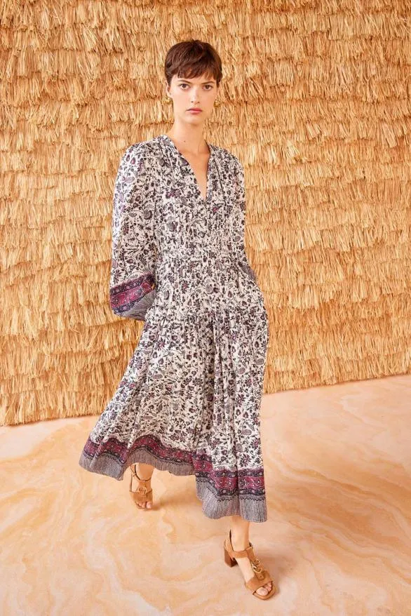 Mona Dress Cosmos Women Ulla Johnson Dresses Mona Dress Cosmos Women Ulla Johnson Dresses