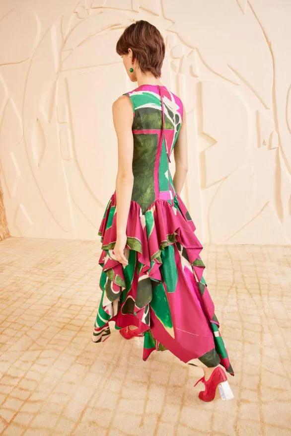 Mural Dress Palingenesis Women Ulla Johnson Dresses Mural Dress Palingenesis Women Ulla Johnson Dresses