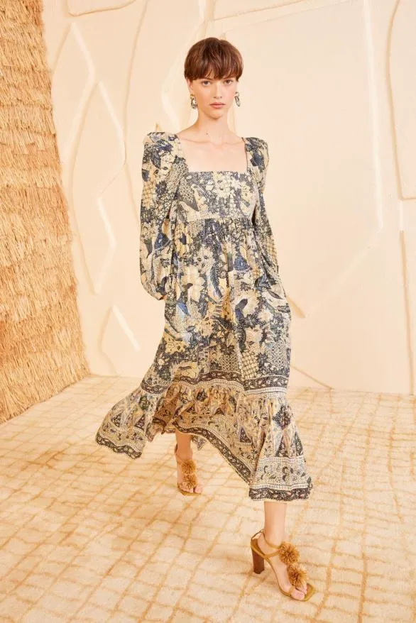 Natilda Dress Bellflower Women Ulla Johnson Dresses