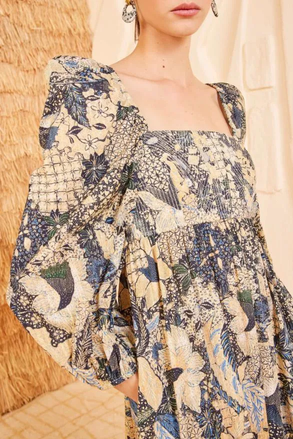 Natilda Dress Bellflower Women Ulla Johnson Dresses Natilda Dress Bellflower Women Ulla Johnson Dresses