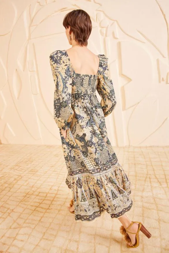 Natilda Dress Bellflower Women Ulla Johnson Dresses Natilda Dress Bellflower Women Ulla Johnson Dresses