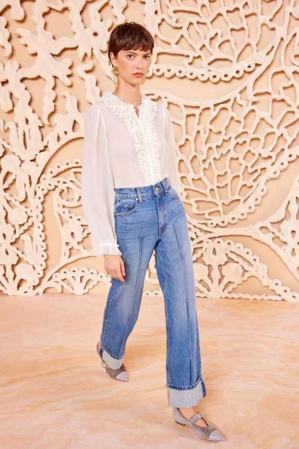 Nicola Blouse Pristine Women Ulla Johnson Tops