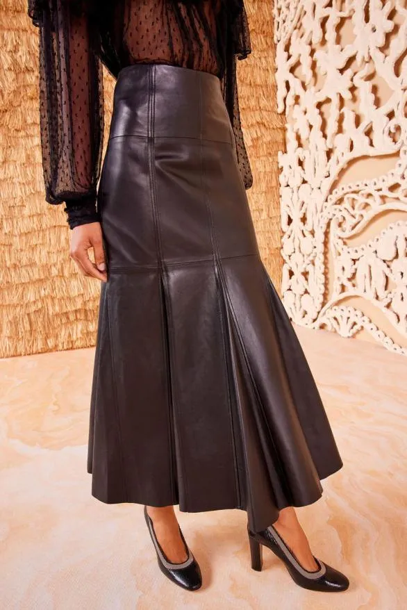 Noemie Skirt Noir Women Ulla Johnson Skirts And Shorts Noemie Skirt Noir Women Ulla Johnson Skirts And Shorts