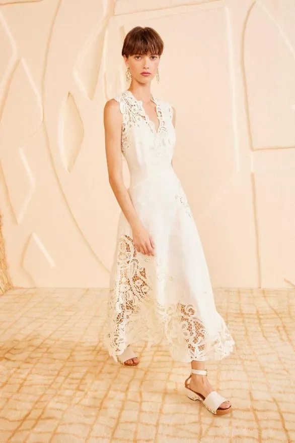 Olivette Dress Pristine Women Ulla Johnson Dresses