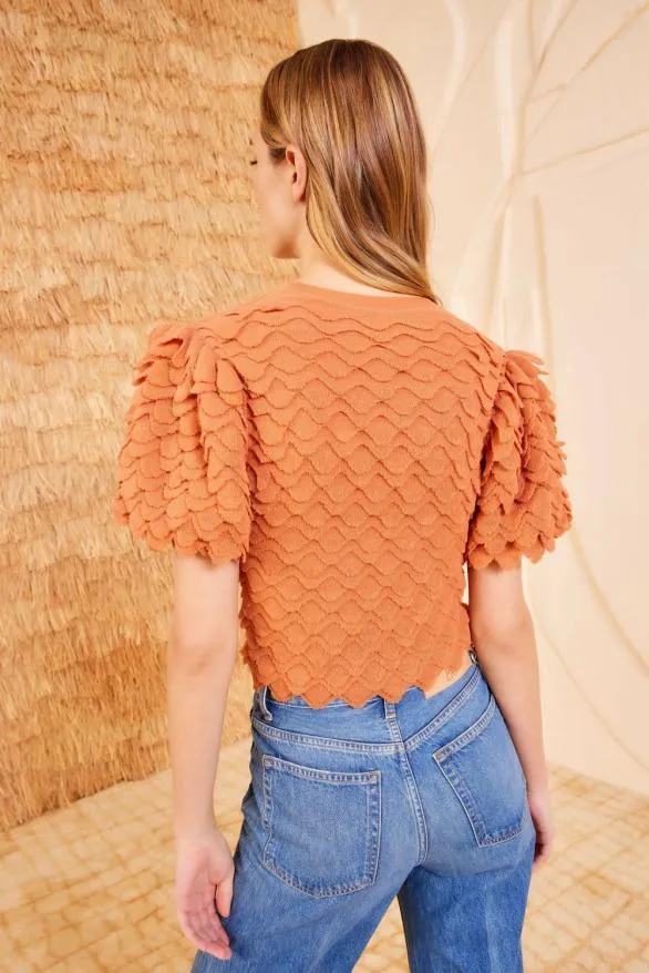 Ophelia Top Peony Women Ulla Johnson Knits Ophelia Top Peony Women Ulla Johnson Knits