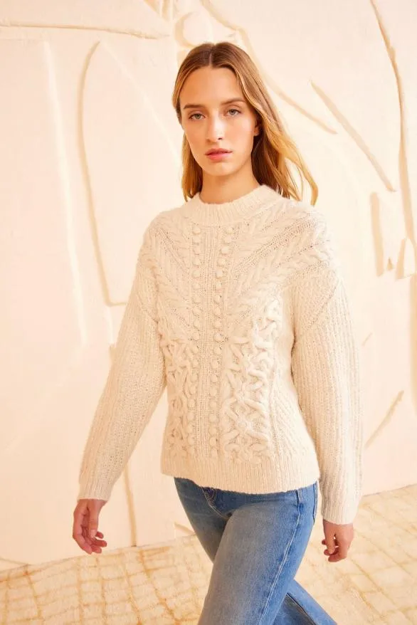 Osian Pullover Cowrie Women Ulla Johnson Knits