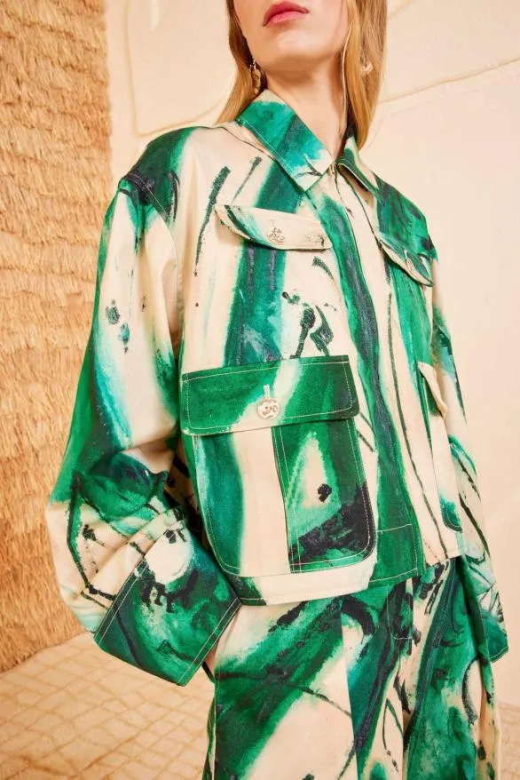 Painter Jacket Portrait In Green Women Ulla Johnson Coats And Jackets Painter Jacket Portrait In Green Women Ulla Johnson Coats And Jackets