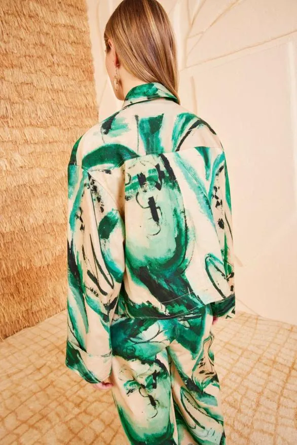 Painter Jacket Portrait In Green Women Ulla Johnson Coats And Jackets Painter Jacket Portrait In Green Women Ulla Johnson Coats And Jackets