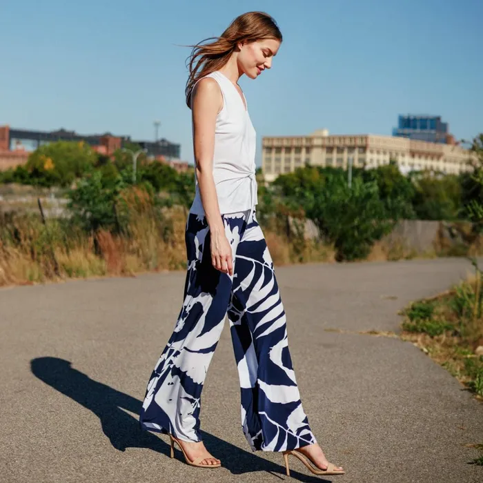 Palazzo Pant 8211 Abstract Branch Women Clara Sunwoo Spring Collection