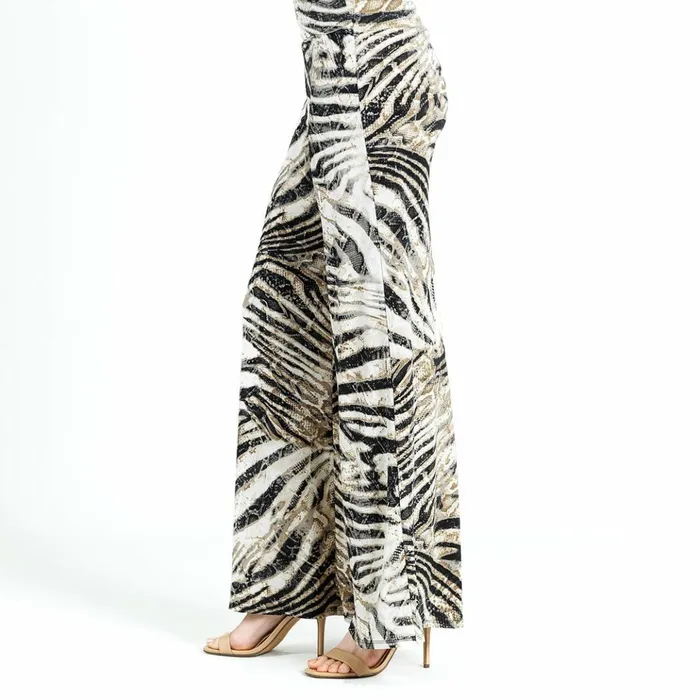 Palazzo Pant 8211 Striped Zebra 8211 Final Sale Women Clara Sunwoo Pants Skirts