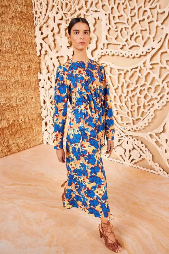Palma Dress Wildflower Women Ulla Johnson Dresses Palma Dress Wildflower Women Ulla Johnson Dresses