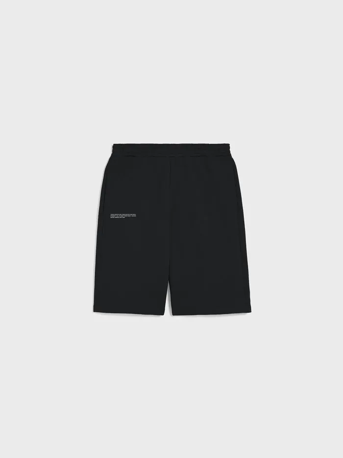 PANGAIA 365 Long Shorts Black Men Shorts