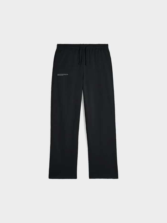 PANGAIA 365 Loose Track Pants Black Men Track Pants and Pants