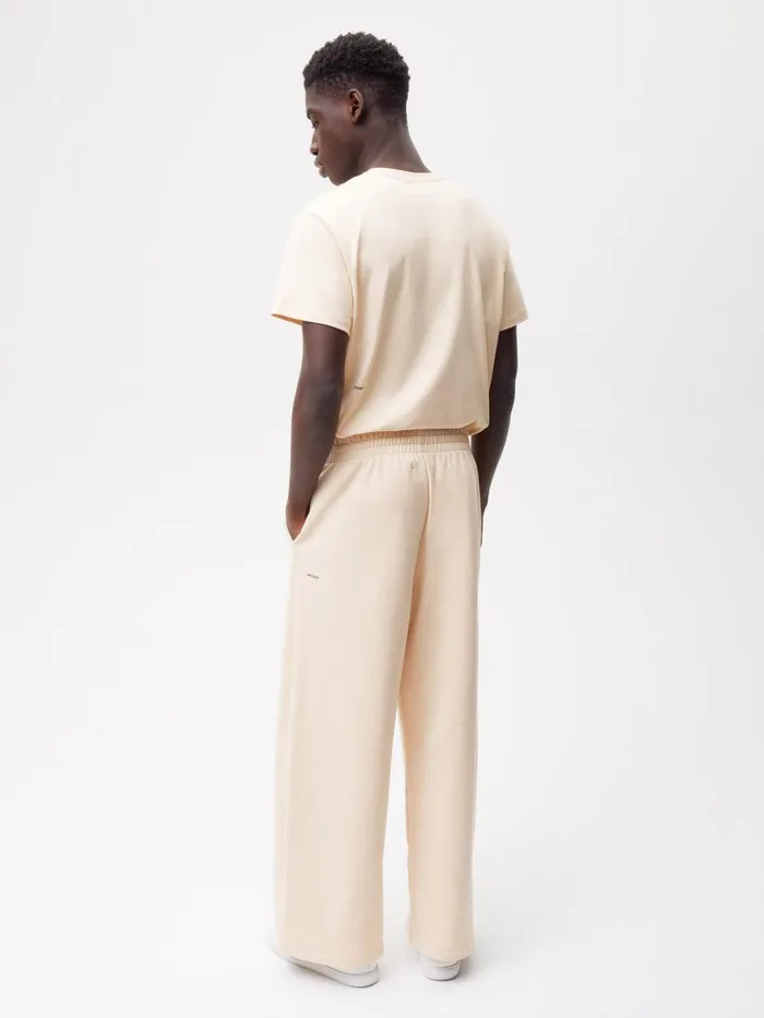 PANGAIA 365 Move Wide Leg Pants Sand Men Track Pants and Pants