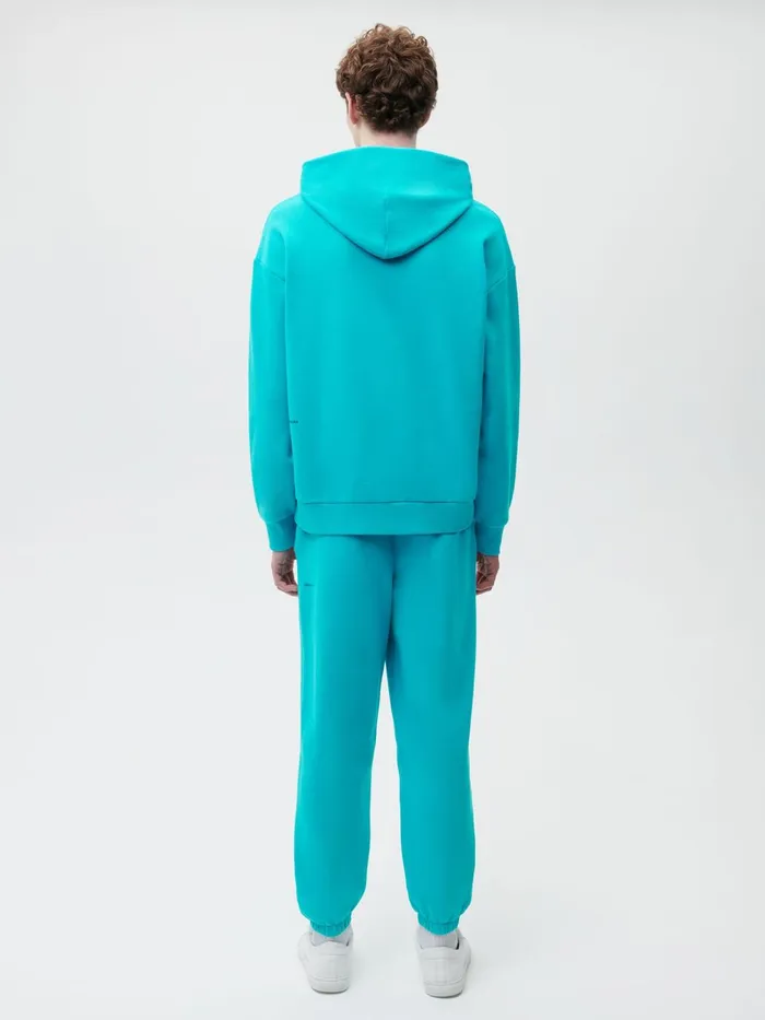 PANGAIA 365 Seasonal Track Pants Peacock Blue Men Track Pants and Pants