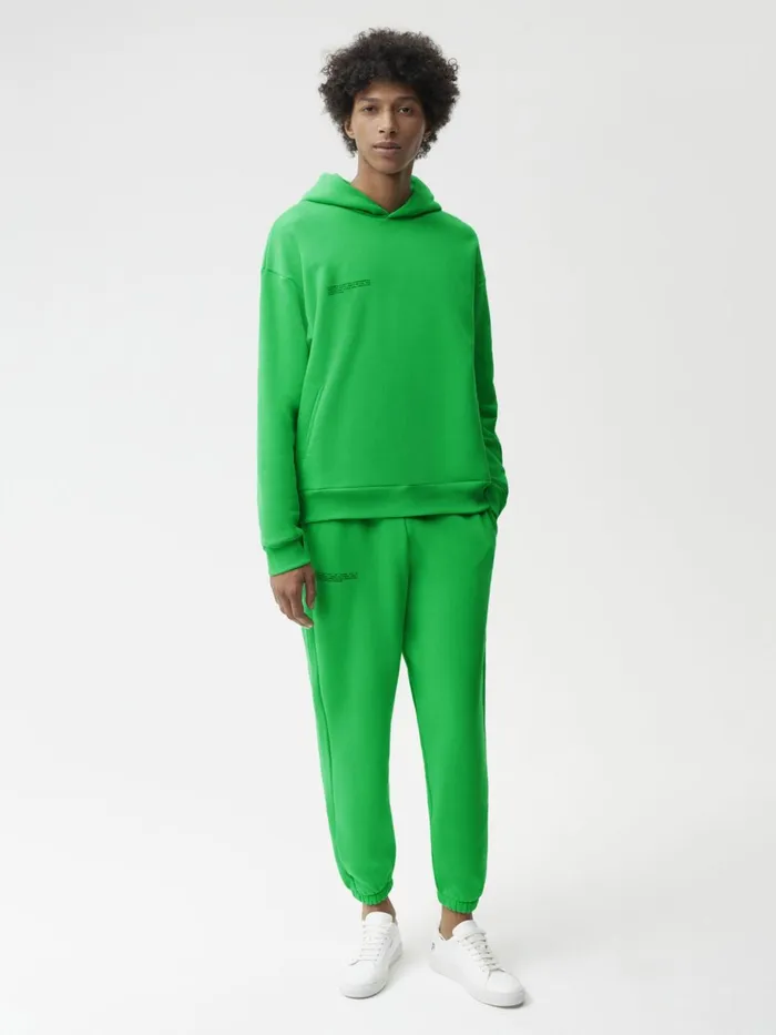 PANGAIA 365 Signature Hoodie Jade Green Women Hoodies