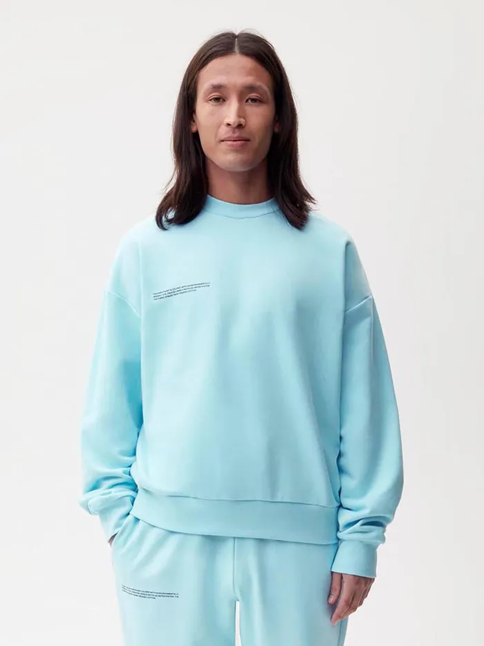 PANGAIA 365 Sweatshirt Celestial Blue Men Sweatshirts