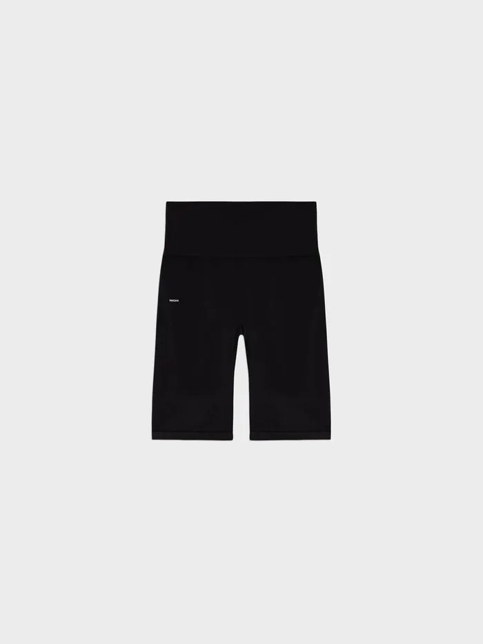PANGAIA Activewear Bike Shorts 20 Black Women Shorts