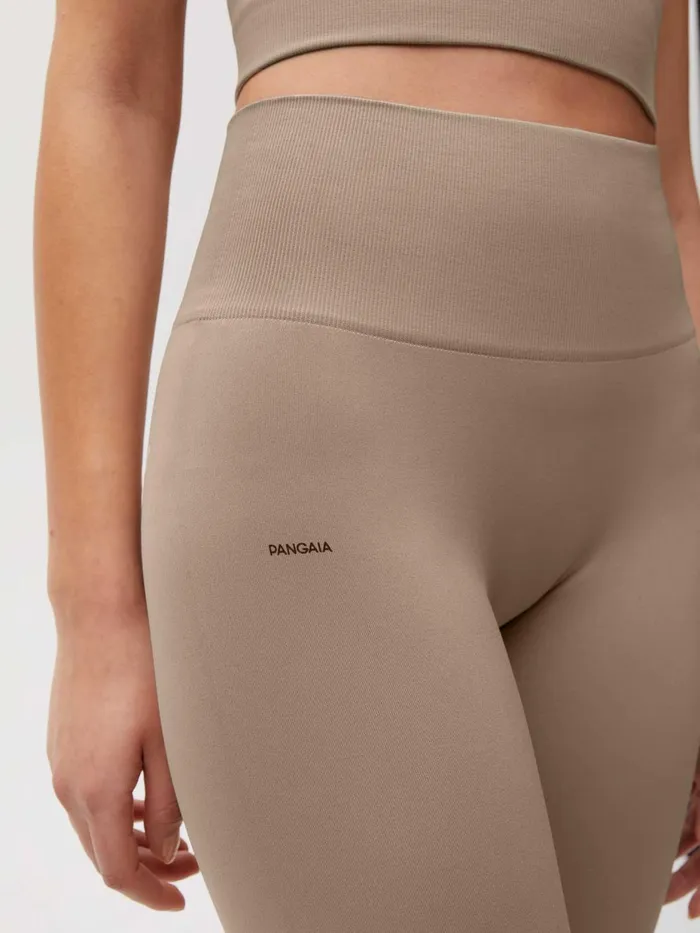 PANGAIA Activewear Bike Shorts 20 Taupe Women Activewear