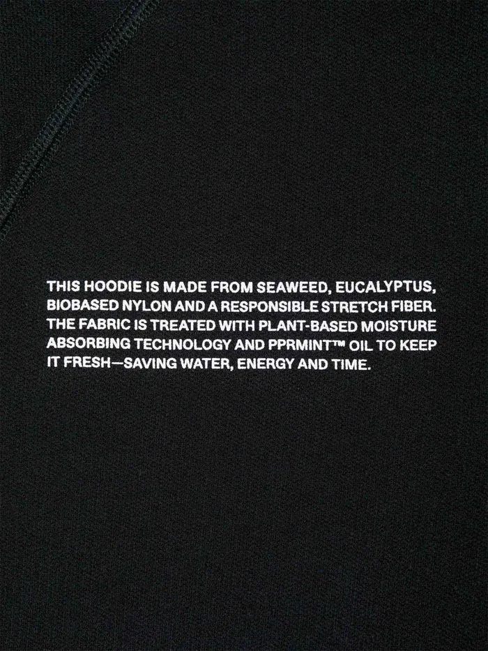 PANGAIA Activewear Hoodie Black Women Activewear