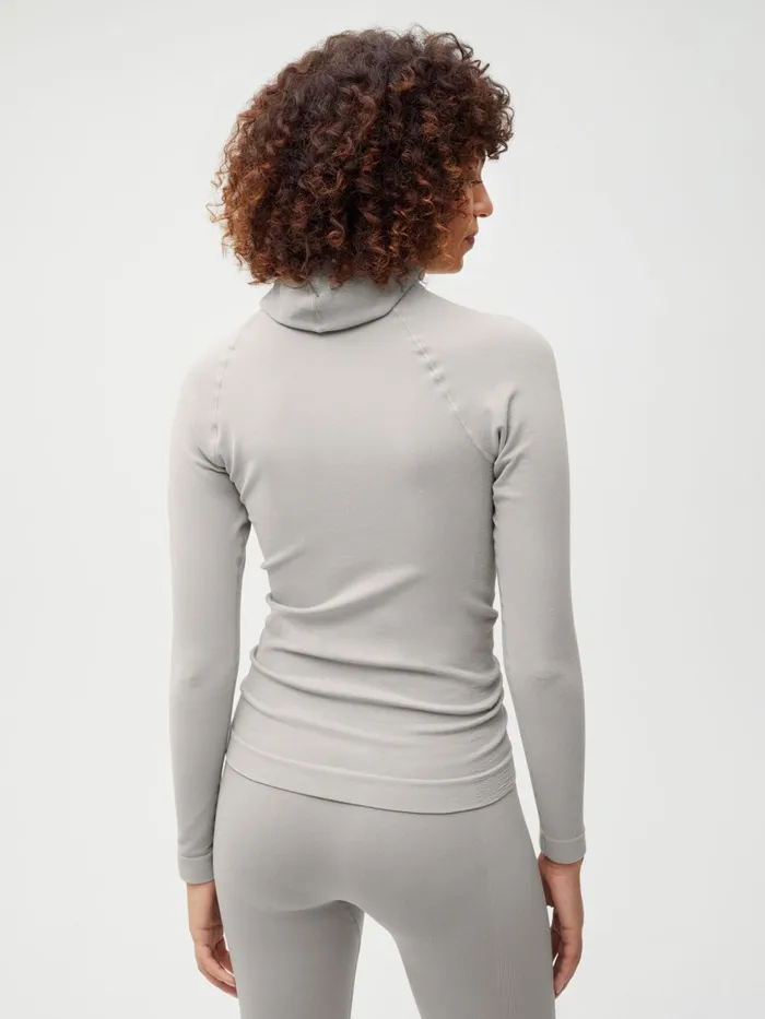 PANGAIA Activewear Hoodie Stone Women Hoodies