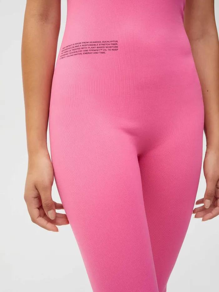 PANGAIA Activewear Jumpsuit Flamingo Pink Women Activewear