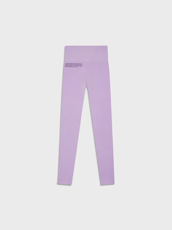 PANGAIA Activewear Leggings Orchid Purple Women Track Pants and Pants