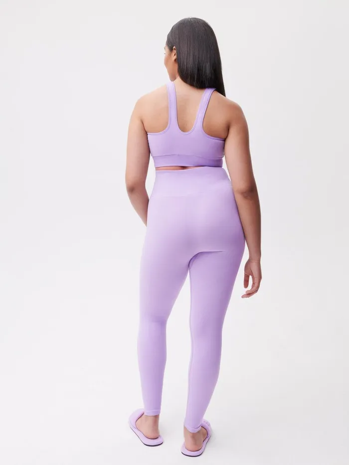 PANGAIA Activewear Leggings Orchid Purple Women Track Pants and Pants