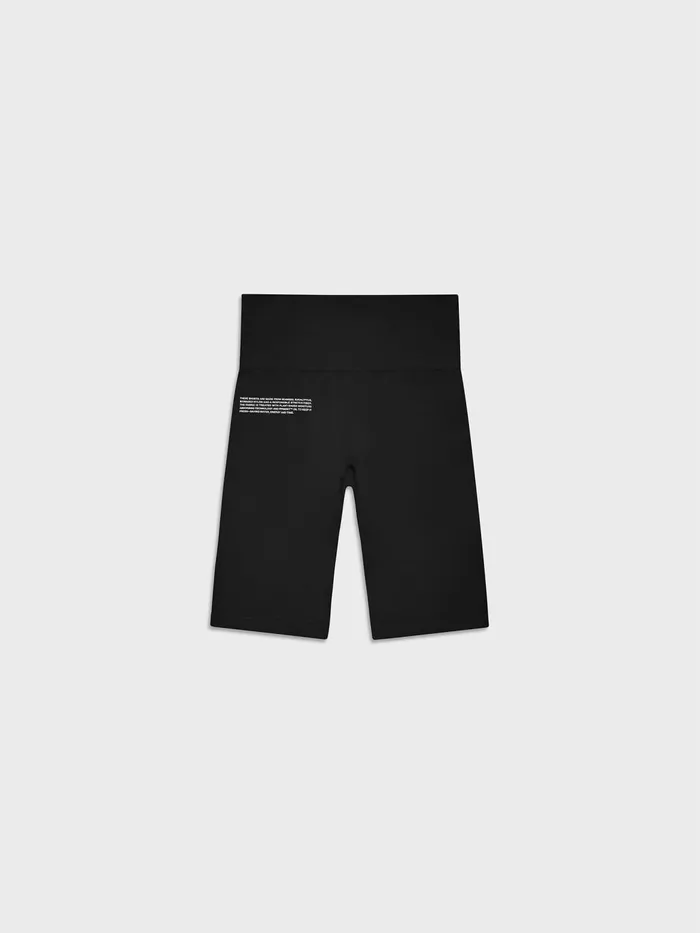PANGAIA Activewear Shorts Black Women Activewear