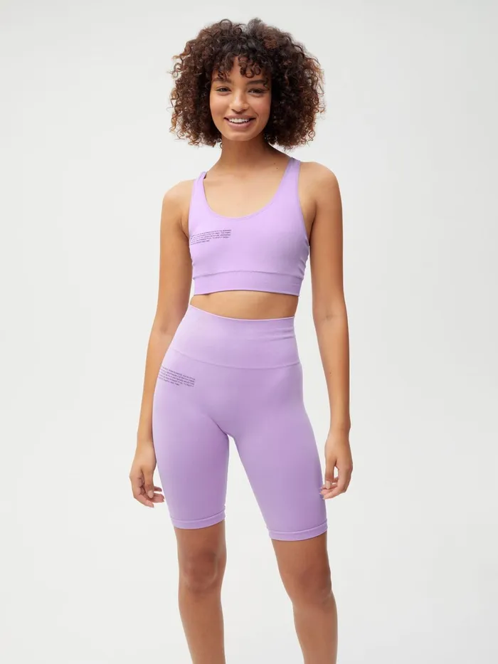 PANGAIA Activewear Shorts Orchid Purple Women Shorts