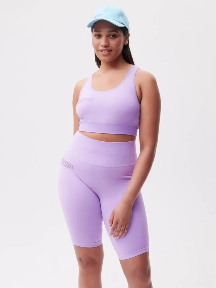 PANGAIA Activewear Shorts Orchid Purple Women Shorts