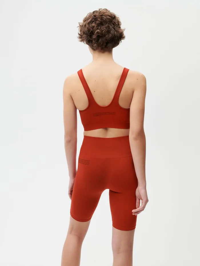 PANGAIA Activewear Sports Bra 20 Jasper Red Women Activewear