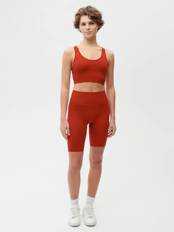 PANGAIA Activewear Sports Bra 20 Jasper Red Women Activewear