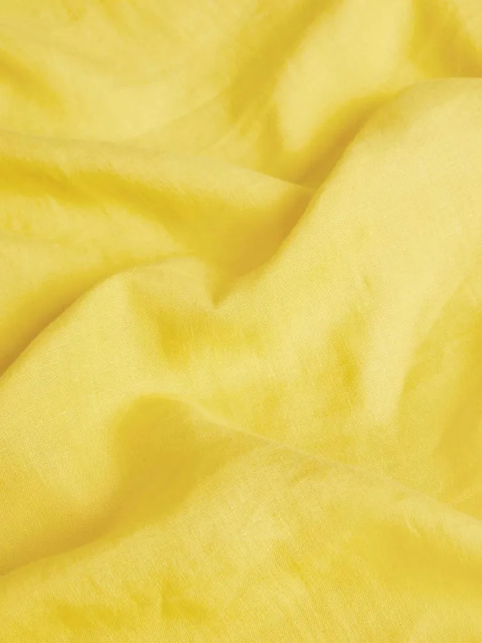 PANGAIA Aloe Linen Hoodie Sunshine Yellow Women Hoodies