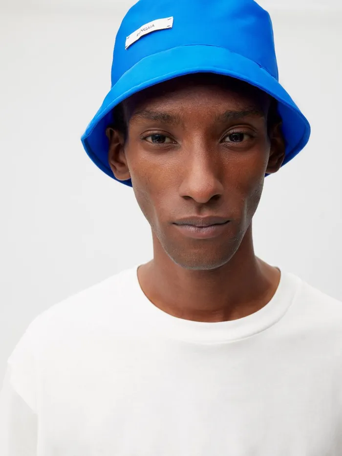 PANGAIA Bucket Hat Cobalt Blue WomenMen Hats and Gloves