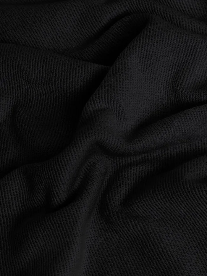 PANGAIA Crop Sleeve Hoodie Black Men Hoodies