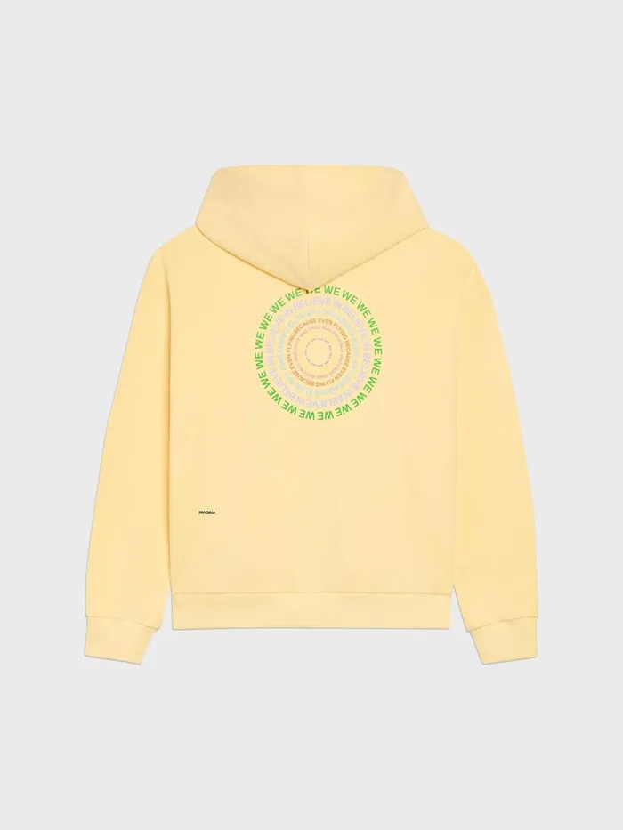 PANGAIA Earthpositive Together Hoodie Buttercup Yellow Men Hoodies