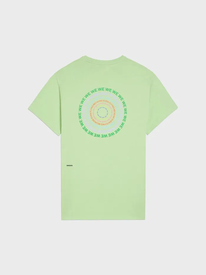 PANGAIA Earthpositive Together Tshirt Pistachio Men Tshirts and Tops