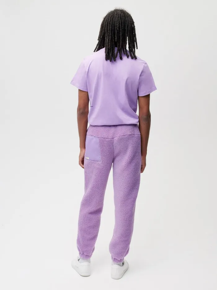 PANGAIA Fleece Track Pants Orchid Purple Men Track Pants and Pants